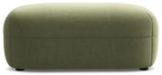 Зелена кадифена табуретка Moana – Makamii
