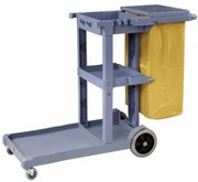 Количка за почистване сива (125x51x95cм.) 033GW GX