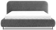 Облечено легло Prius-140 x 200-Тъмно сиво