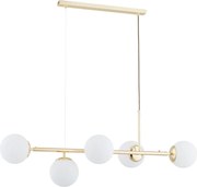 Пендел DANSA 5xE14/10W/230V златист