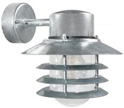 Nordlux - Външна стенна лампа VEJERS 1xE27/60W/230V IP54 сребриста