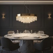 Лампа APP1787-16CP 60 cm Gold