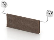 Закачалка за кърпа TEKNO TEL DM 260, 55х7х10 см, Вакуум, Хром