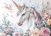 15680 - Детски тапет еднорог