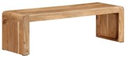 351648 vidaXL ТВ поставка, 110x33x33 см, масивно акациево дърво