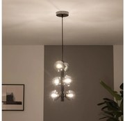 Brilagi - LED полилей на кабел MILLA 6xG9/3W/230V черен хром/опушен