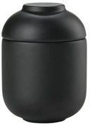 Черен керамичен органайзер за баня за памучни тампони Sensu – Zone