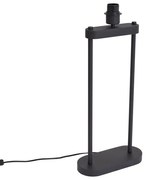 Модерна настолна лампа черна - Thijmen