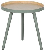 Странична зелена масичка WOOOD Sasha