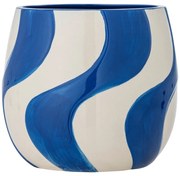 Глинено ръчно рисувано покритие за кашпа ø 20,5 cm Romy – Bloomingville