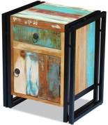 243278 vidaXL Нощно шкафче, регенерирано дърво масив