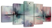 Картини от 5 части – Абстрактна хармония на цветовете