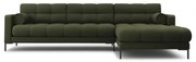 Зелен ъглов диван (десен ъгъл) Bali – Cosmopolitan Design