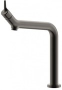 Стоящ смесител за кухня, Inter Ceramic, ICF 7163475B, с подвижен шлаух