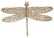 Метална декорация за стена 36x24 cm Dragonfly – Light &amp; Living