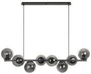 Полилей ФИОРЕ, черен/сив, 8xE27