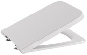 Седалка и капак. Roca, A80153263B, SQUARE, за тоалетна чиния, със забавено падане