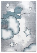 Синьо-сив детски килим 140x200 cm Kids – Ayyildiz Carpets
