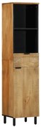 4017742 vidaXL Шкаф за баня Кафяв 38x33x160 cm Масивна дървесина Манго