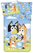 Единично памучно детско спално бельо 140x200 cm Bluey – Jerry Fabrics