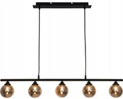 Пендел IMAGINE 5xG9/40W/230V черен/опушен