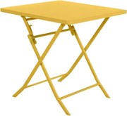 Градинска квадратна маса Hesperide Greensboro, Жълт