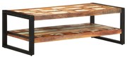 329245 vidaXL Маса за кафе, 120x60x40 см, масивно регенерирано дърво