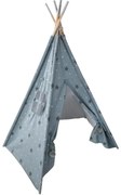 Детска палатка atmosphera Teepee, 130x130x160 cm - Син
