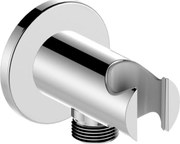 KFA Armatura 845-053-00 - Кръгла стойка за душ с извод за вода MOZA/HALIT лъскав хром