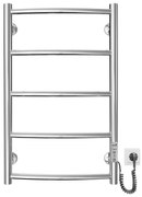 Отопляема лира за баня CLASSIC 60W/230V 66x43 см неръждаем/лъскав хром дeсен