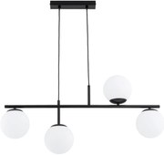 Пендел LUNA 4xE14/10W/230V черен