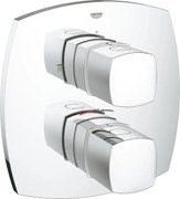 Grandera Термостат за вана/душ с вграден двустепенен превключвател