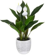 Изкуствено цвете atmosphera Peace Lily, 54 cm