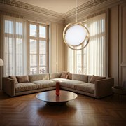 Висяща LED лампа APP1791-CP Gold Brush