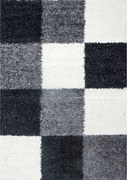 Черно-бял килим 200x290 cm Life – Ayyildiz Carpets