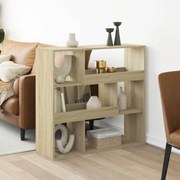 3309476 vidaXL Разделител за стая, сонома дъб, 100x33x94,5 см, инженерно дърво