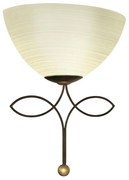 EGLO 89135 - Стенна лампа BELUGA 1xE27/60W антично кафява