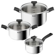 Комплект съдове 6 бр. от неръждаема стомана Delicious B925S655 – Tefal