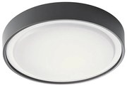 Redo 90155 - Екстериорна LED лампа за таван PONZA LED/16W/230V Ø 26 см IP65