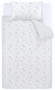 Единично памучно детско спално бельо 120x150 cm Stars – Bianca