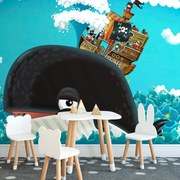 Тапет – Пиратски кораб на кит