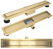 Линеен отводнител Rea Neox brush gold 50