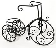 Цветарник Колело от ковано желязо