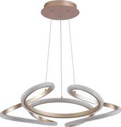 Searchlight 66110CP - димируем LED полилей на кабел DOODLE LED/40W/230V месинг