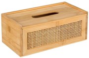 WENKO 25607100 - Кутия за кърпички ALLEGRE 25x13 cm кафява