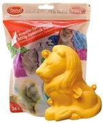 Bigjigs - 3D творчески комплект с пясък и формичка лъв