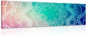 Картина на платно – Пастелна Мандала