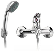 Стенен смесител за вана/душ, BSM11, Ferro, с аксесоари