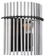 Globo 15698W - Аплик GORLEY 1xE27/60W/230V черен