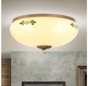 Orion DL 7-673 - Плафон LANDHAUS 2xE27/60W/230V Ø 28 см бронзов/бежов